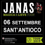 Concerto JANAS "Magica & Lieve Tour" 06 settembre 2019 Sant'Antioco