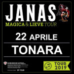 Concerto JANAS "Magica & Lieve Tour" 22 aprile 2019 Tonara