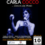 Carla Cocco "Musica in Piazza" 10 settembre 2020 Villaperuccio
